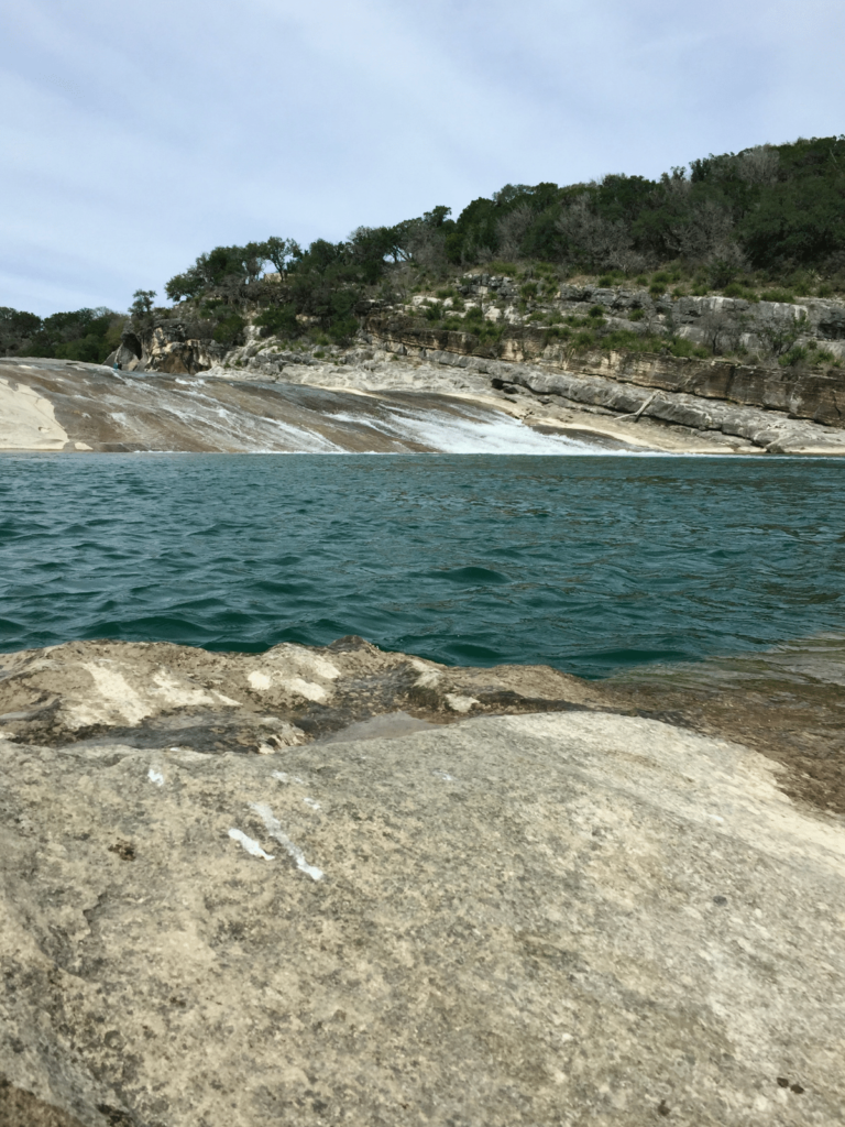 pedernales falls, where is laura traveling