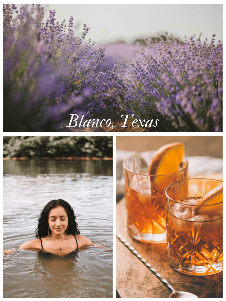 Blanco, Texas, Where is laura traveling