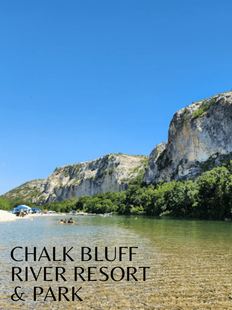 where is laura traveling, chalk bluff river