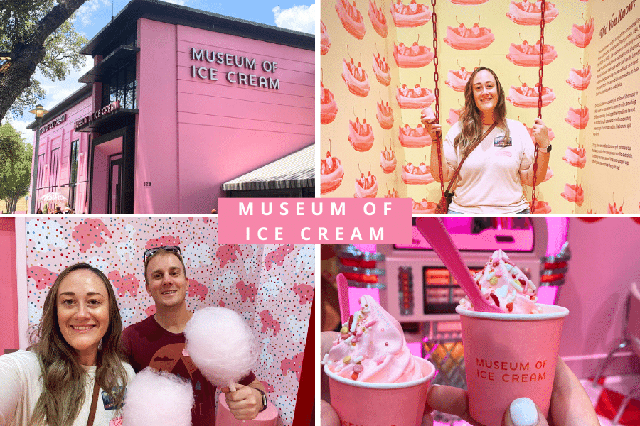museum of ice cream, where is laura traveling