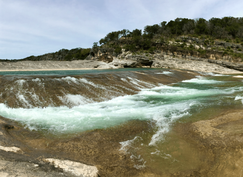 Pedernales Falls State Park, where is Laura traveling