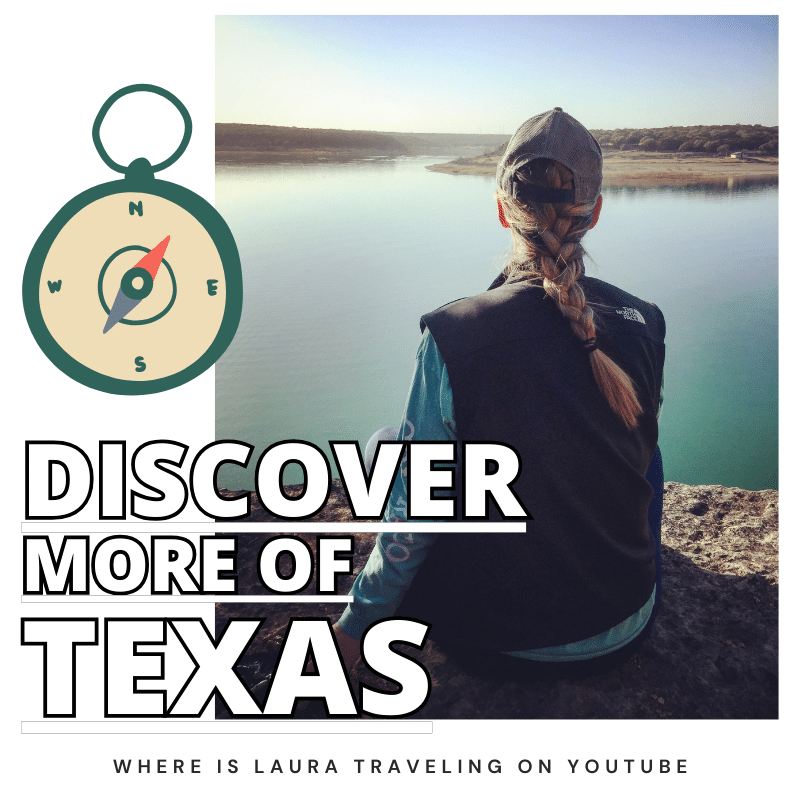 discover more of texas, where is laura traveling