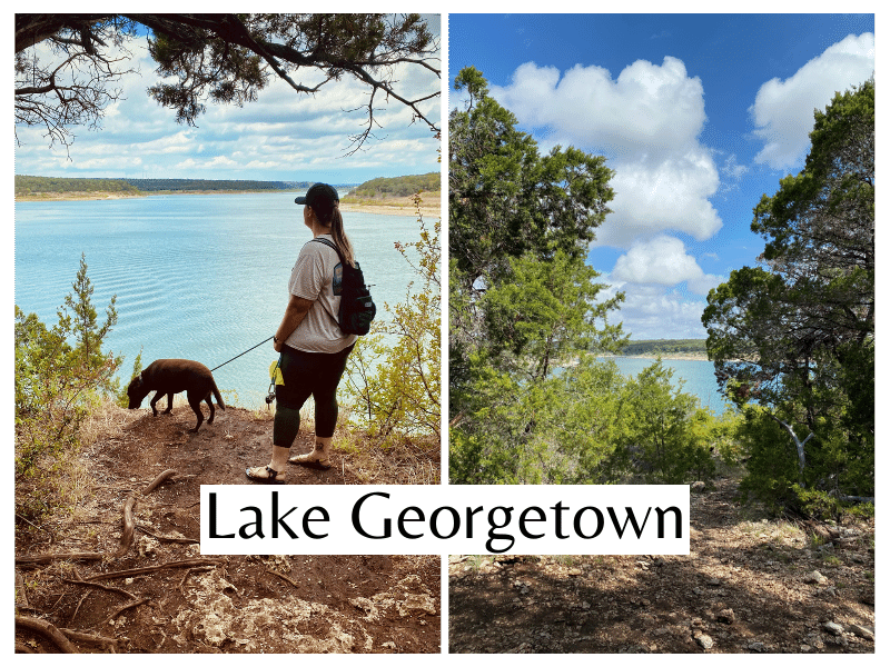 lake georgetown at crockett garden falls, where is laura traveling