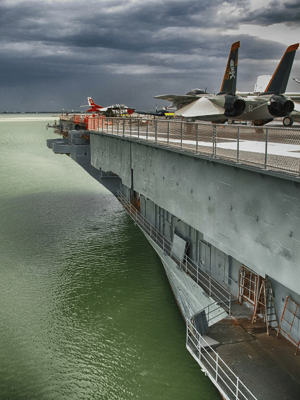 uss lexington, corpus christi, where is laura traveling