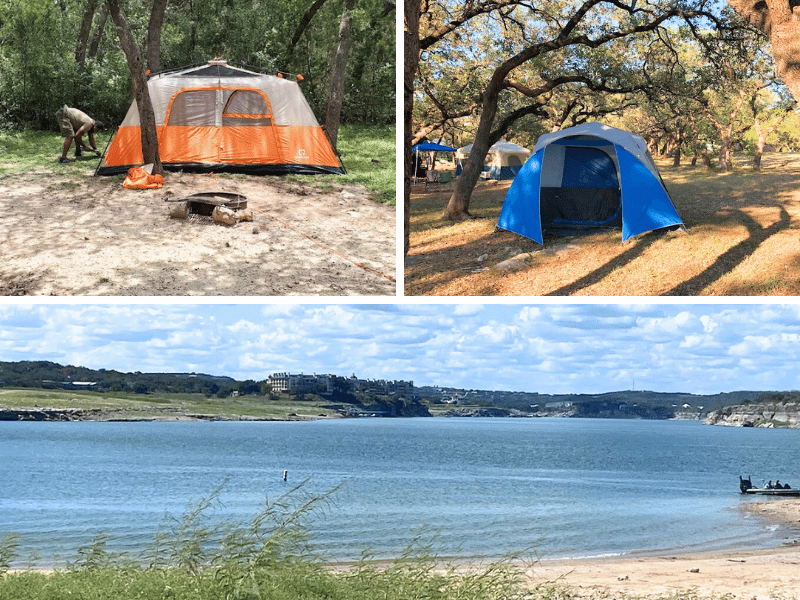 pace bend park, camping in texas, where is laura traveling