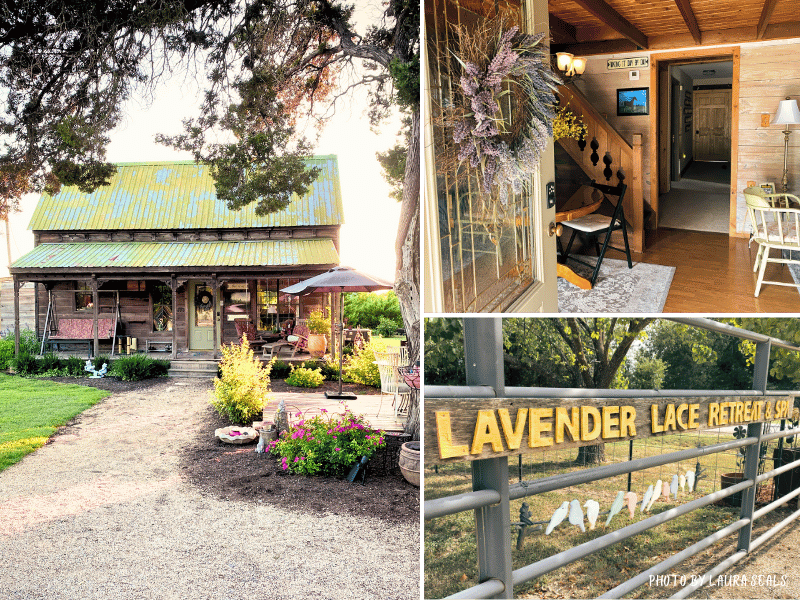 Lavender lace retreat & spa, where is laura traveling