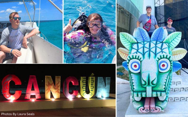 Cancun, Mexico. Where is Laura Traveling