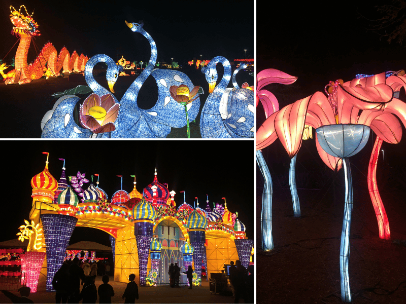 Christmas lights in Houston, Texas