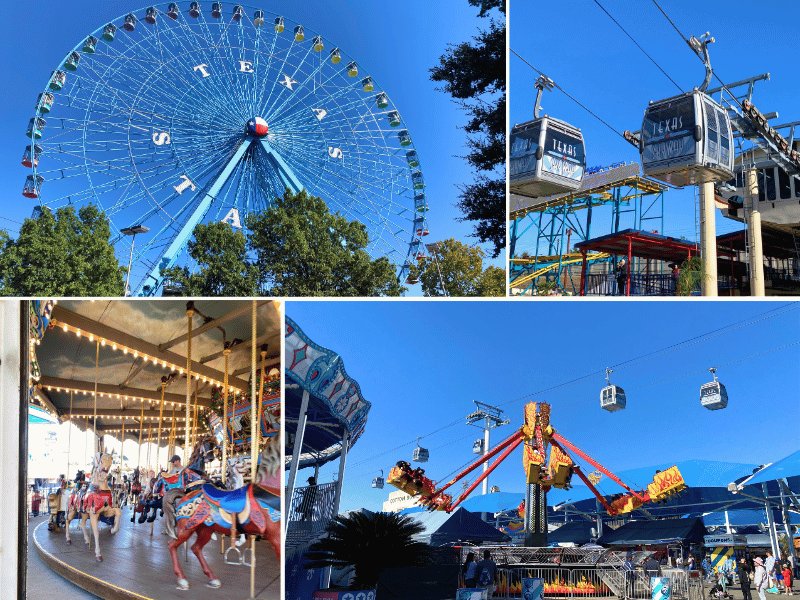 ferris wheel and more rides to ride