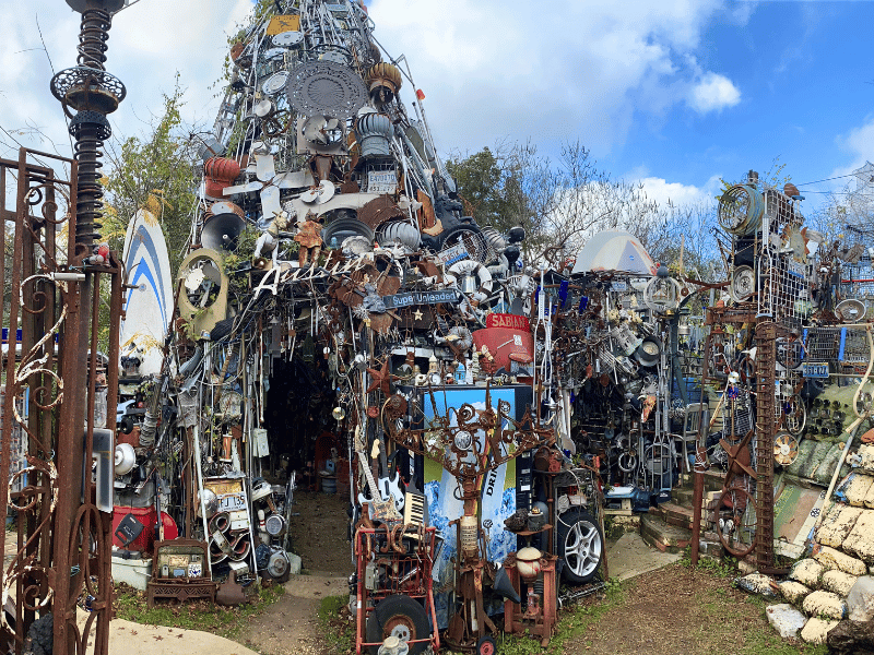 cathedral of junk, free things to do in Austin, Texas