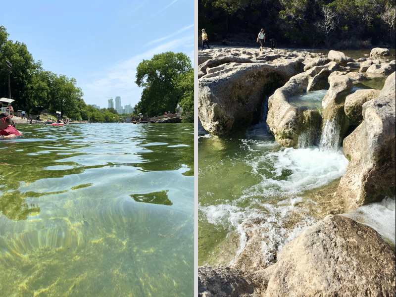 swimming, free places to Austin, Texas