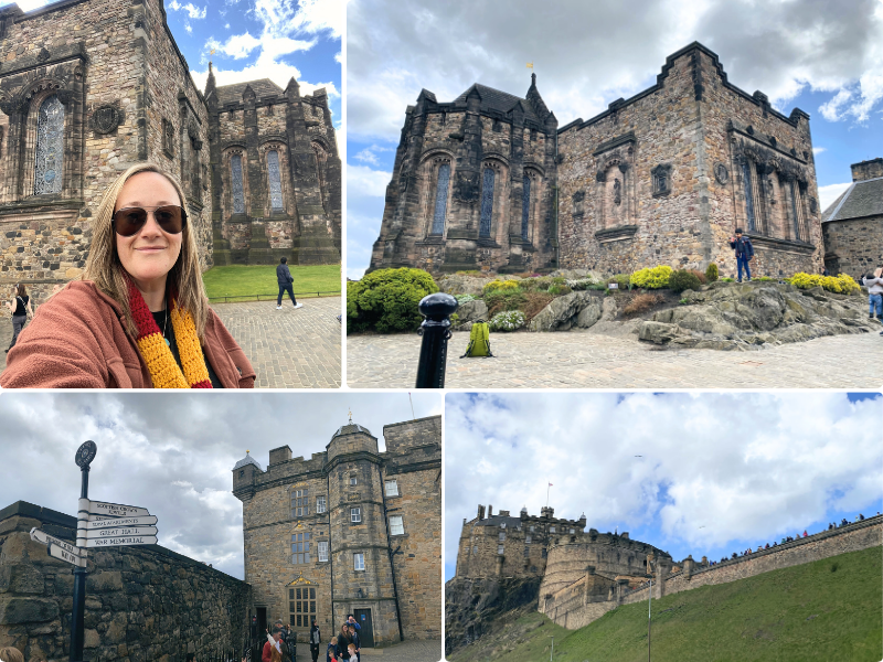 edinburgh, popular scottish castle